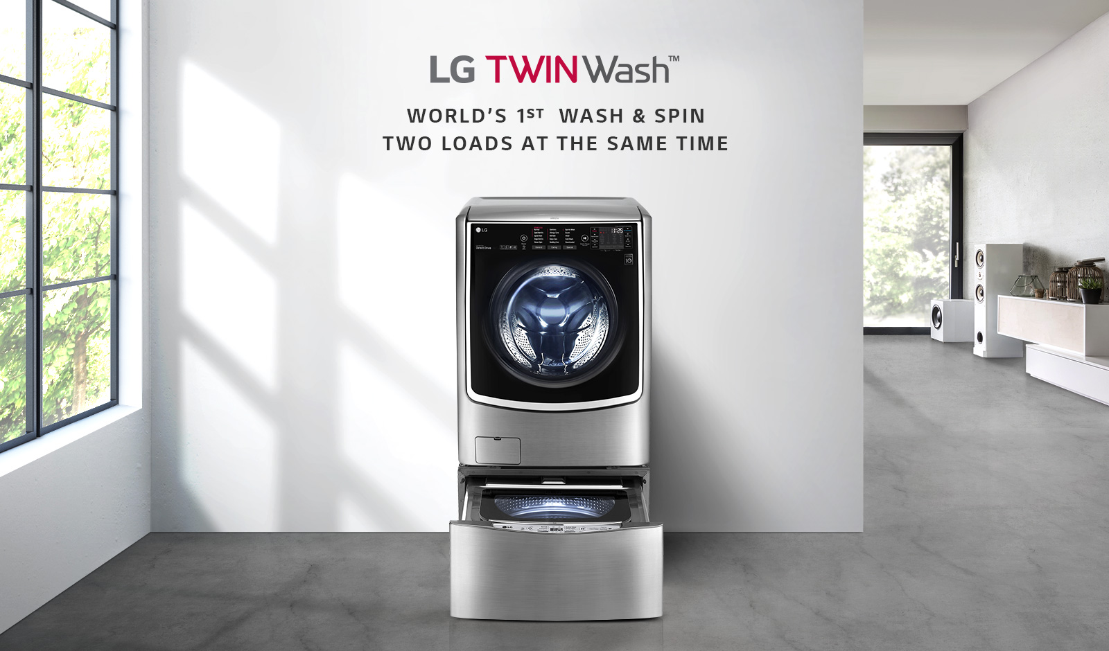 ماشین لباسشویی LG Twin Wash