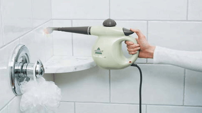 استفاده از ماشین بخارشوی برای تمیز کردن دوغاب کاشی های حمام و دستشویی
